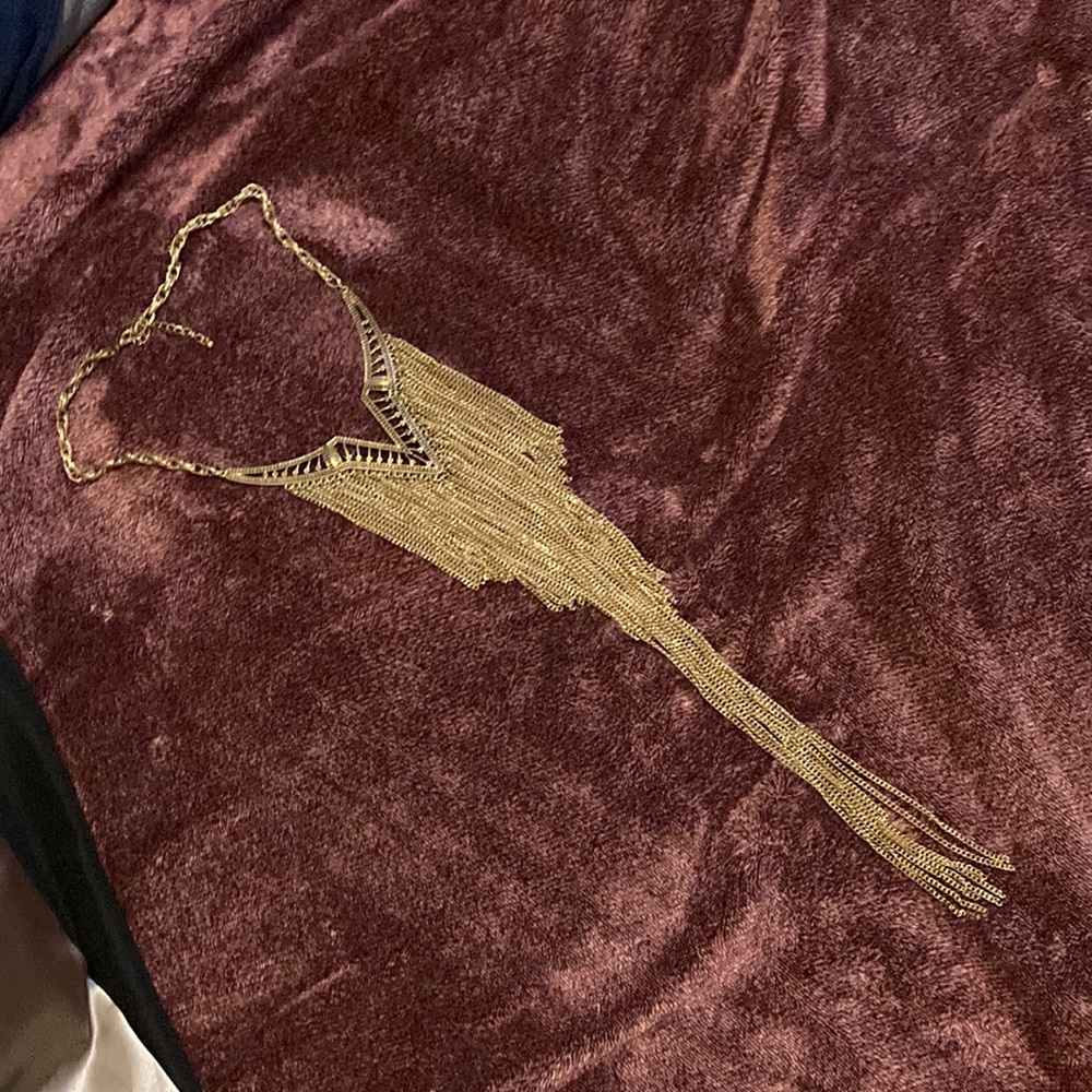 Gold necklace